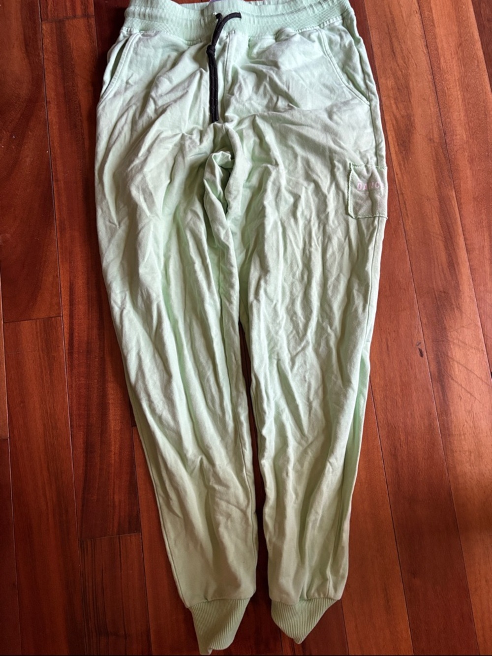 Zumba Light Green Jogger Pants - Casual Drawstring Sweatpants